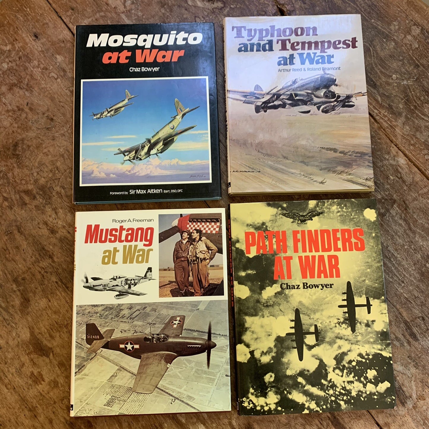 9 x Ian Allan at War - P-47; Lancaster; USAAF; Hurricane; Mustang; Mosquito