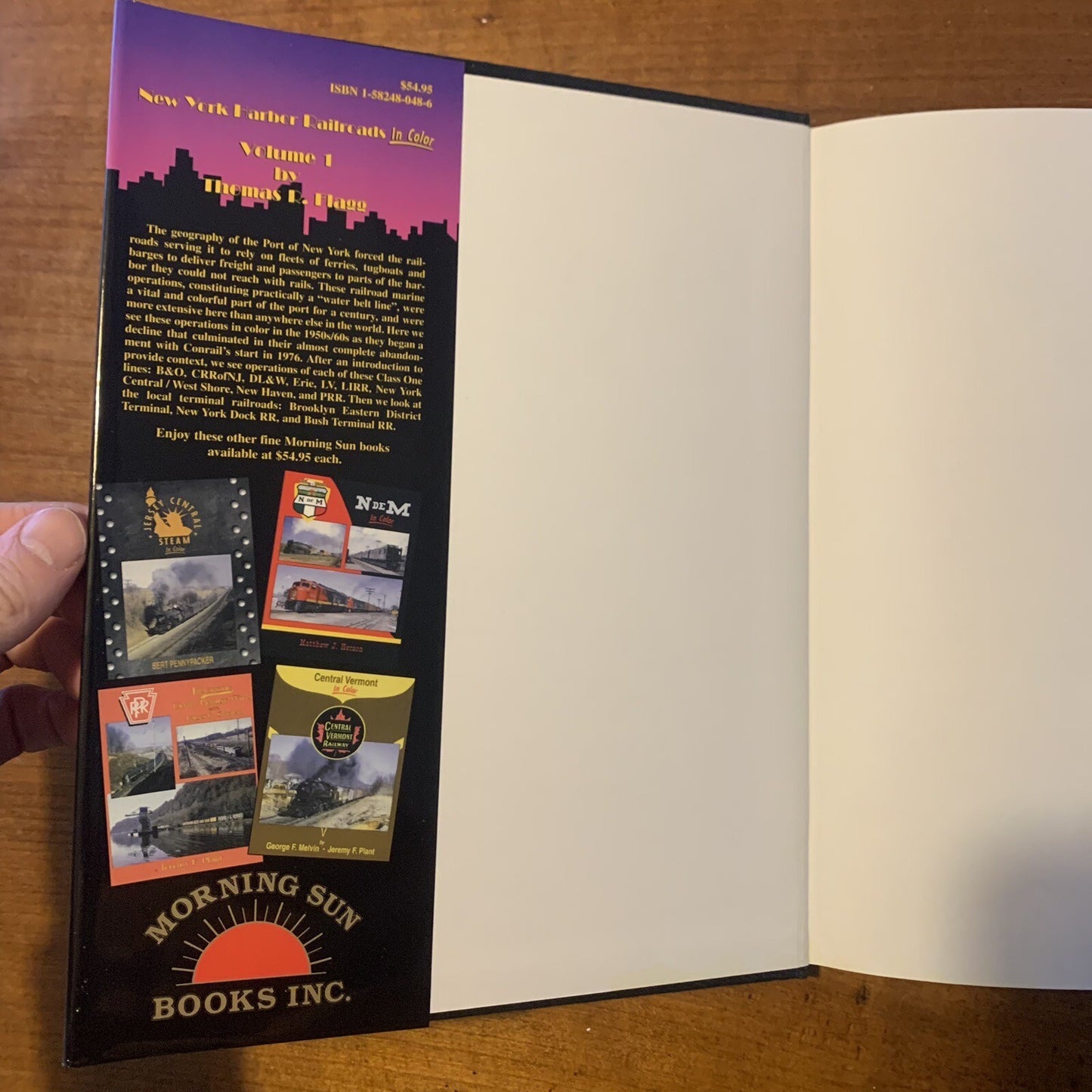 NEW YORK HARBOR RAILROADS 'In Color' VOL. 1 &2 by THOMAS R FLAGG 2000 & 2002