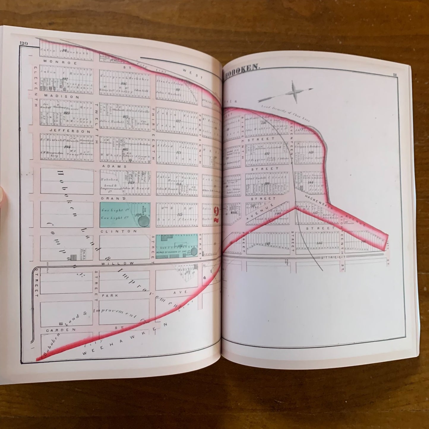 1873 Combined Atlas Of The State Of New Jersey and the County Hudson - Facsimile