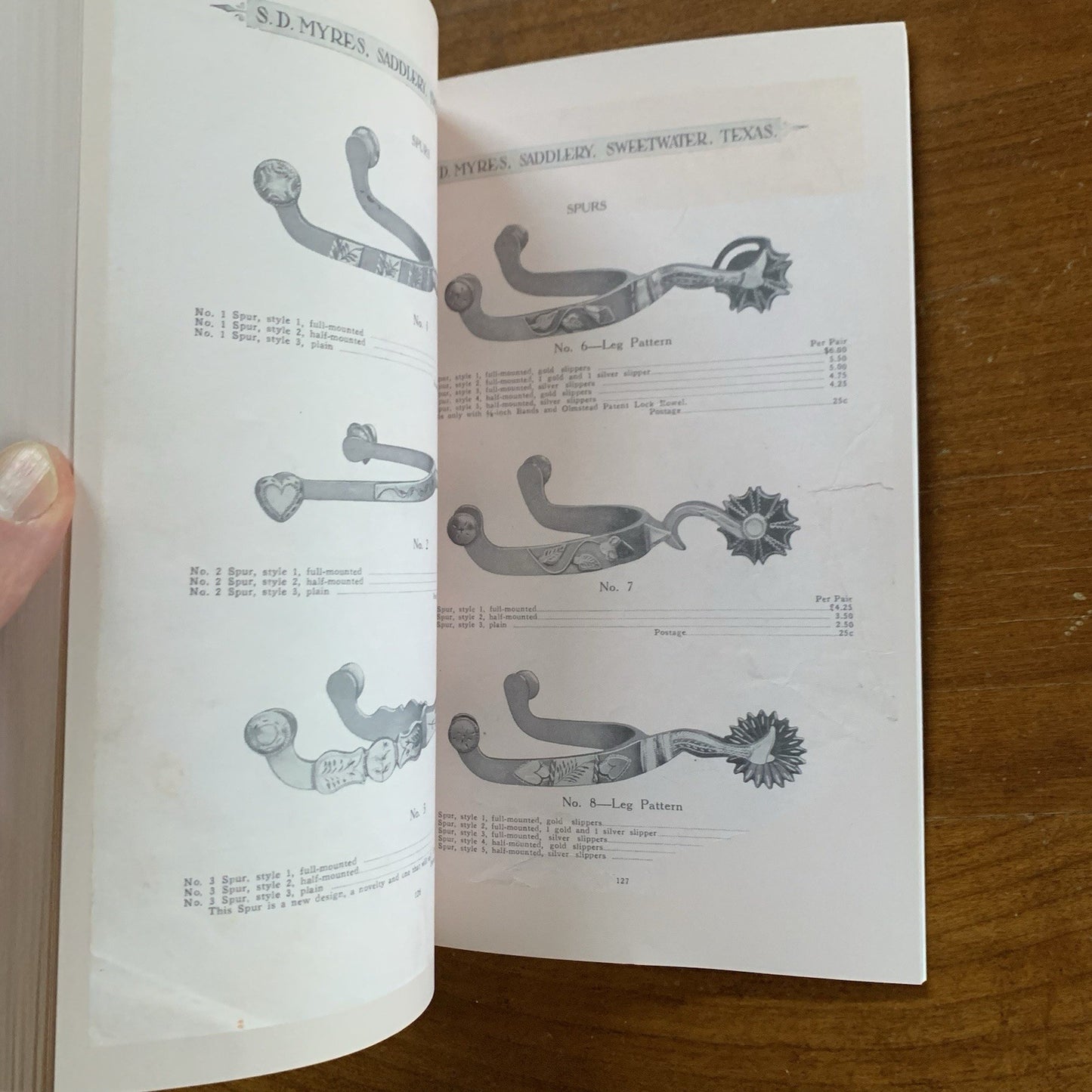 S. D. Myres Saddle Company Catalog, 1916 / Facsimile