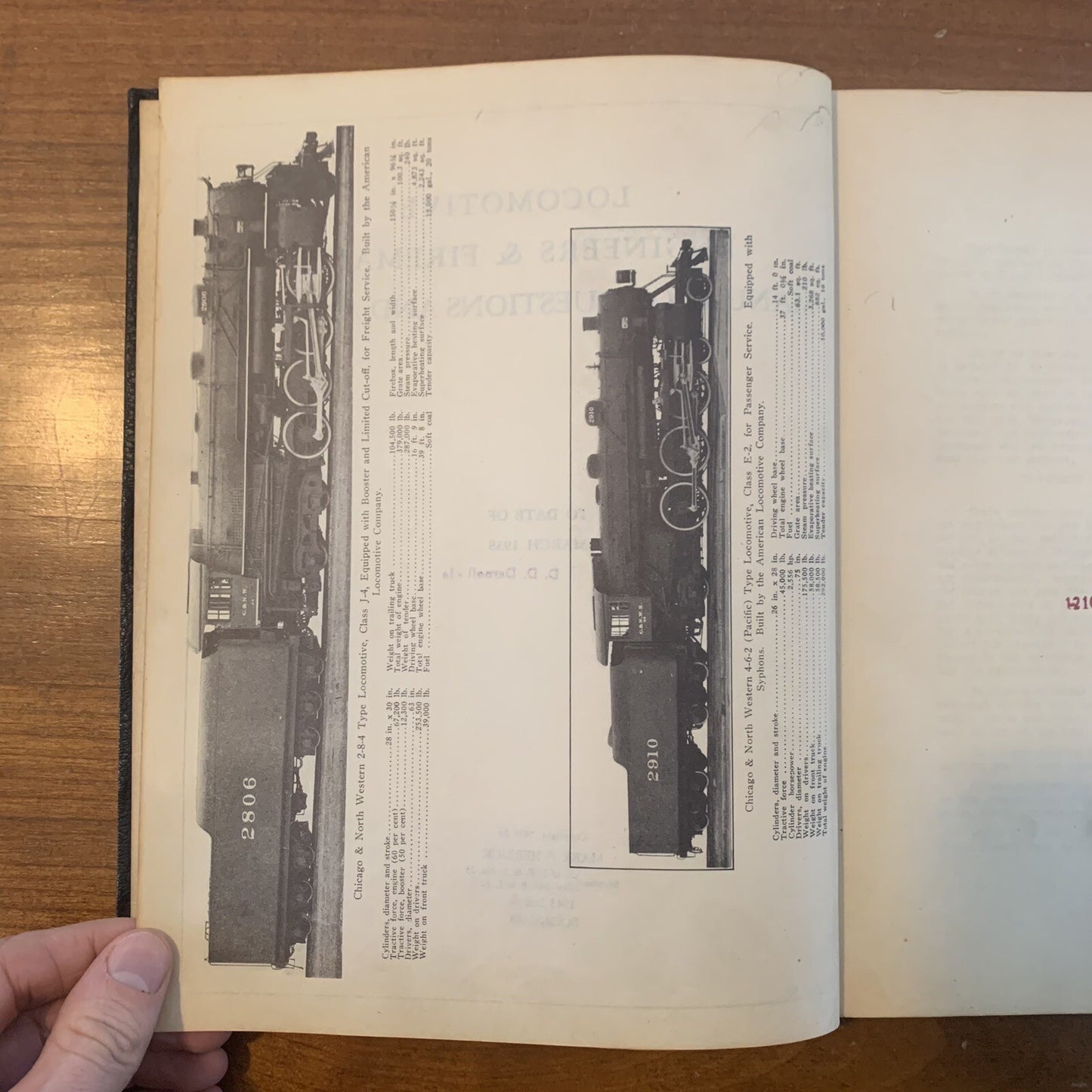 1938 Mark F Herrick / LOCOMOTIVE ENGINEERS & FIREMANS MANUAL OF QUESTIONS