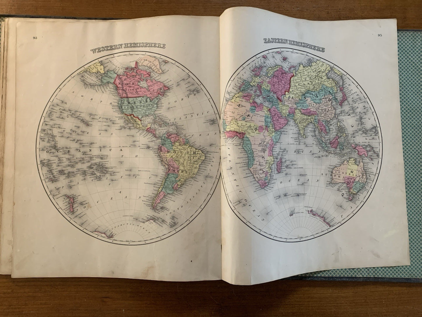 1871 Atlas of the State of Illinois / United States / Chicago / H.H. Lloyd