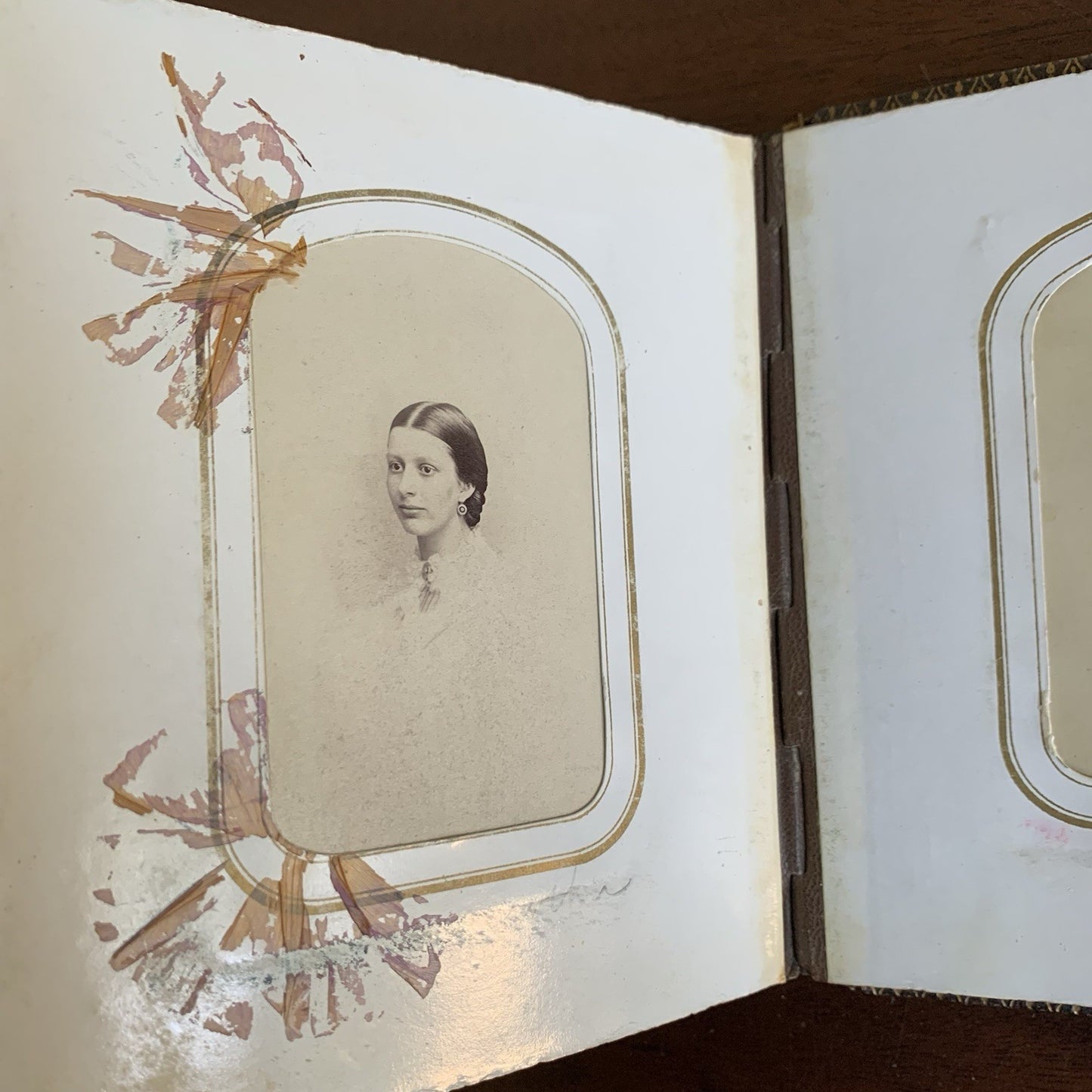 Civil War Era Photograph Album / Lincoln Sheridan Grant CDV O-93 Altemus Leather