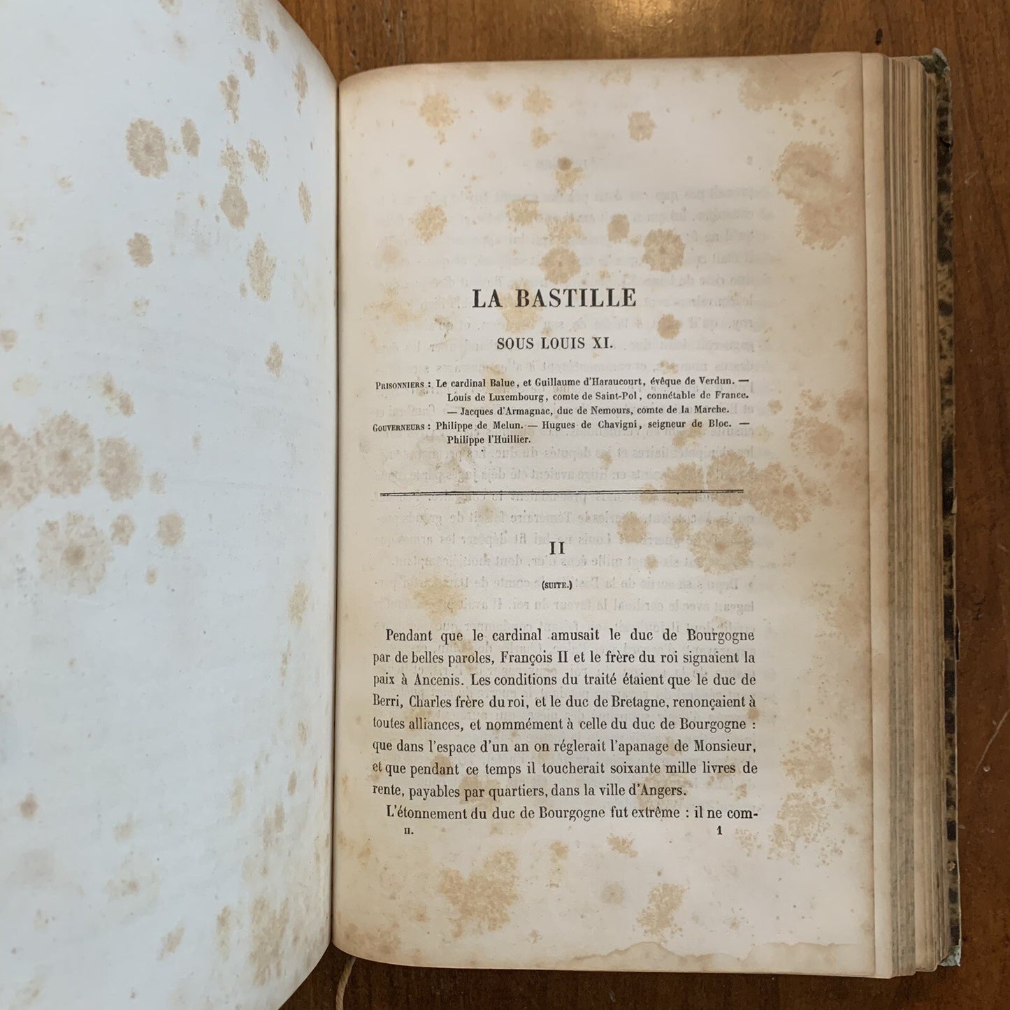 4 Vol 1844 1st ed History of the BASTILLE French Revolution Illustrated