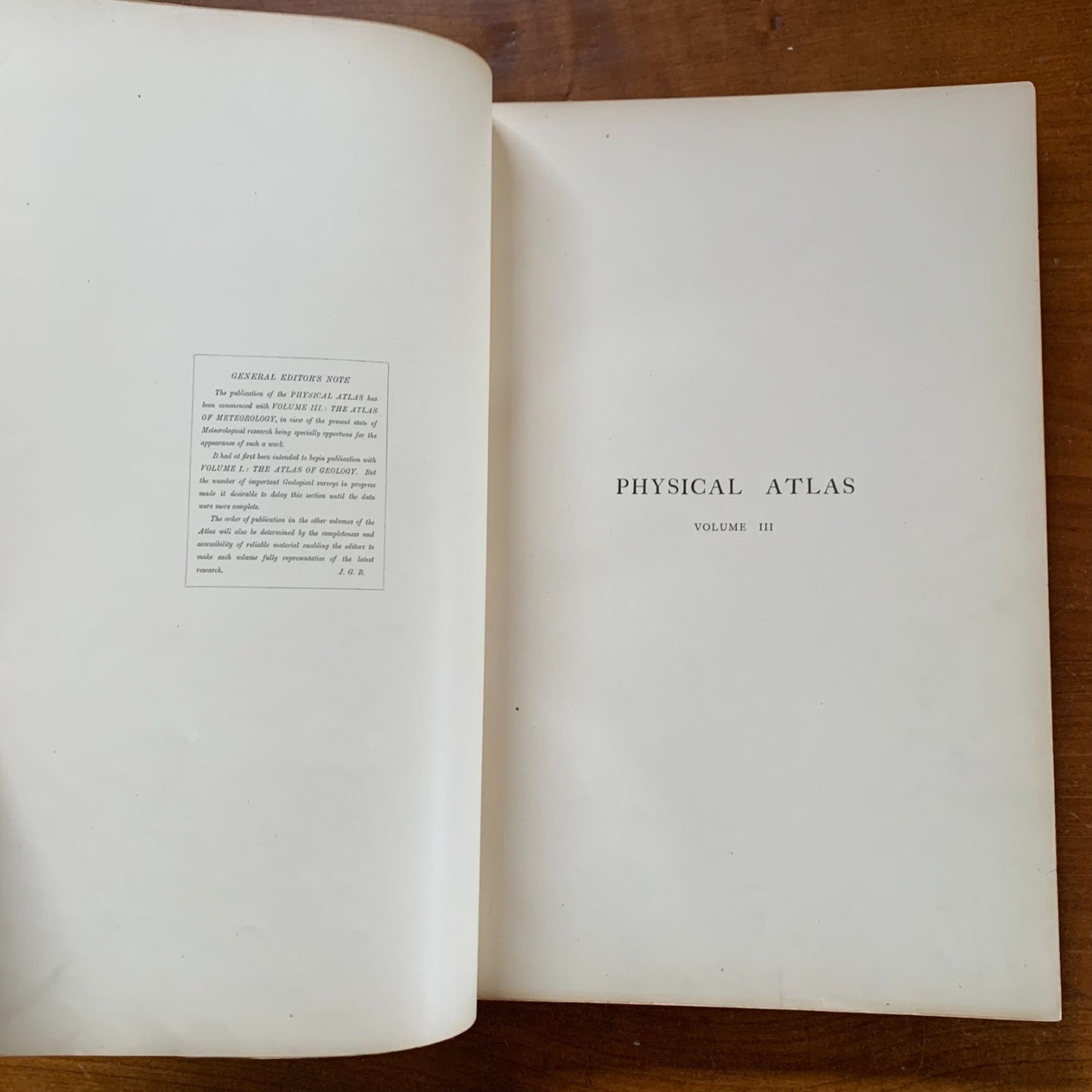 Bartholomew's Atlas of Meteorology: A Series of Over Four Hundred Maps.