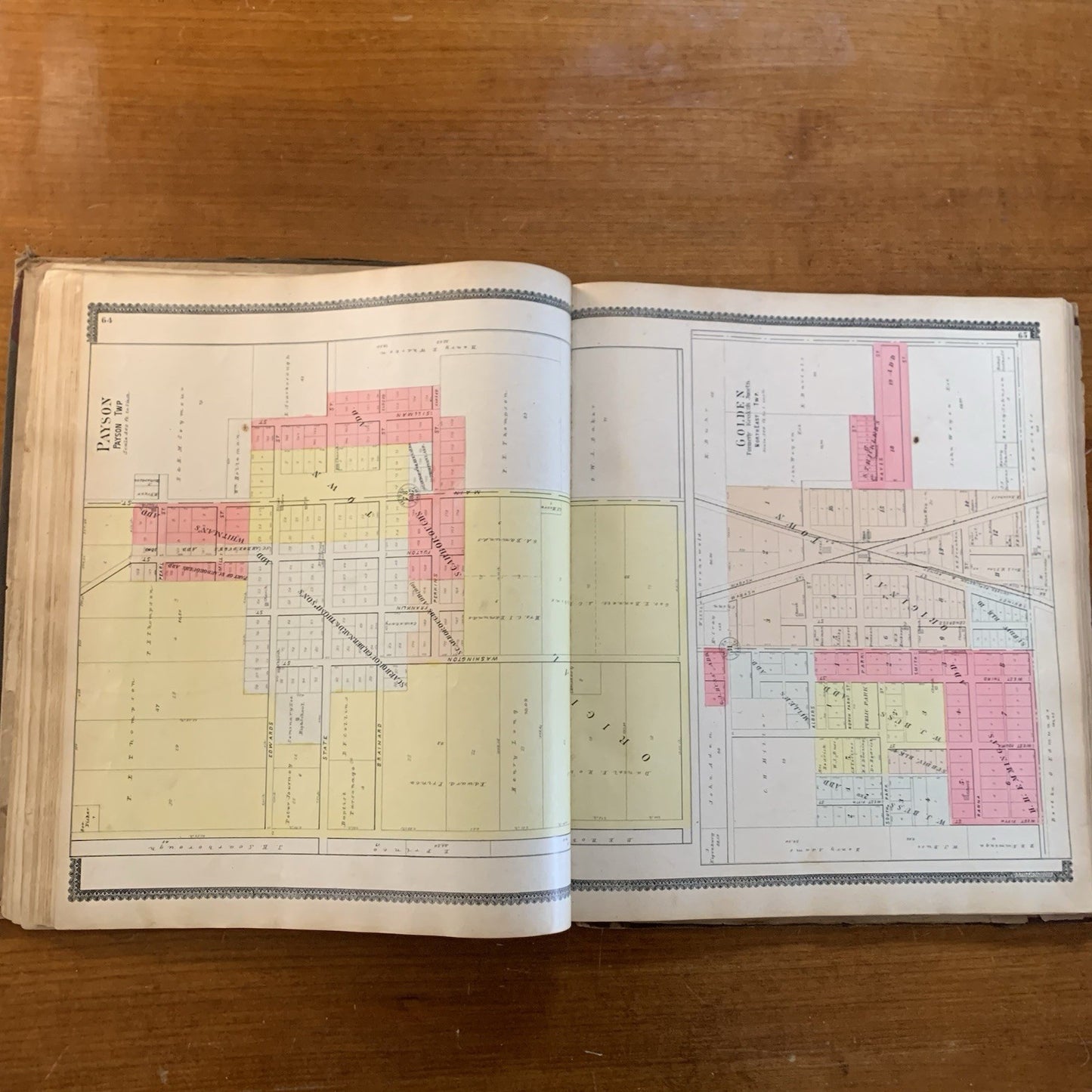 1901 Standard Atlas of Adams County Illinois / Maps