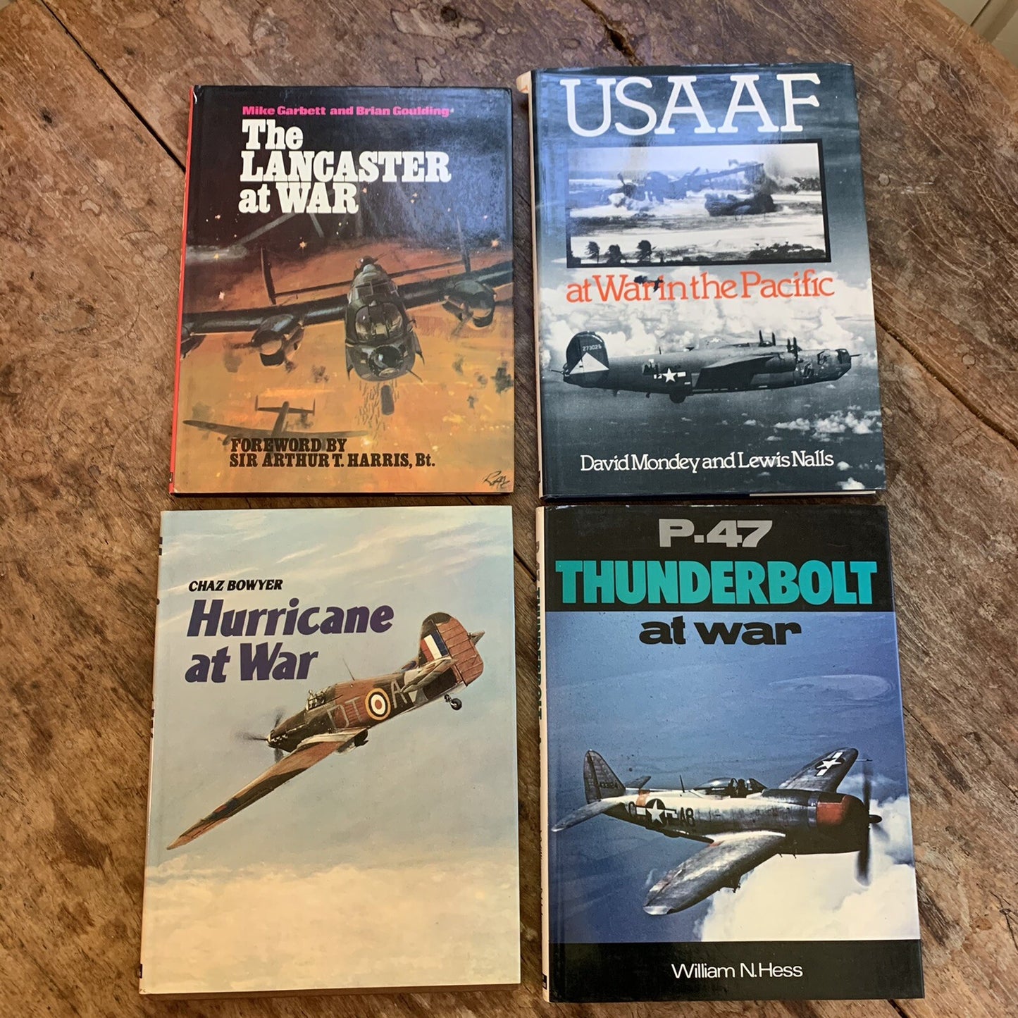 9 x Ian Allan at War - P-47; Lancaster; USAAF; Hurricane; Mustang; Mosquito