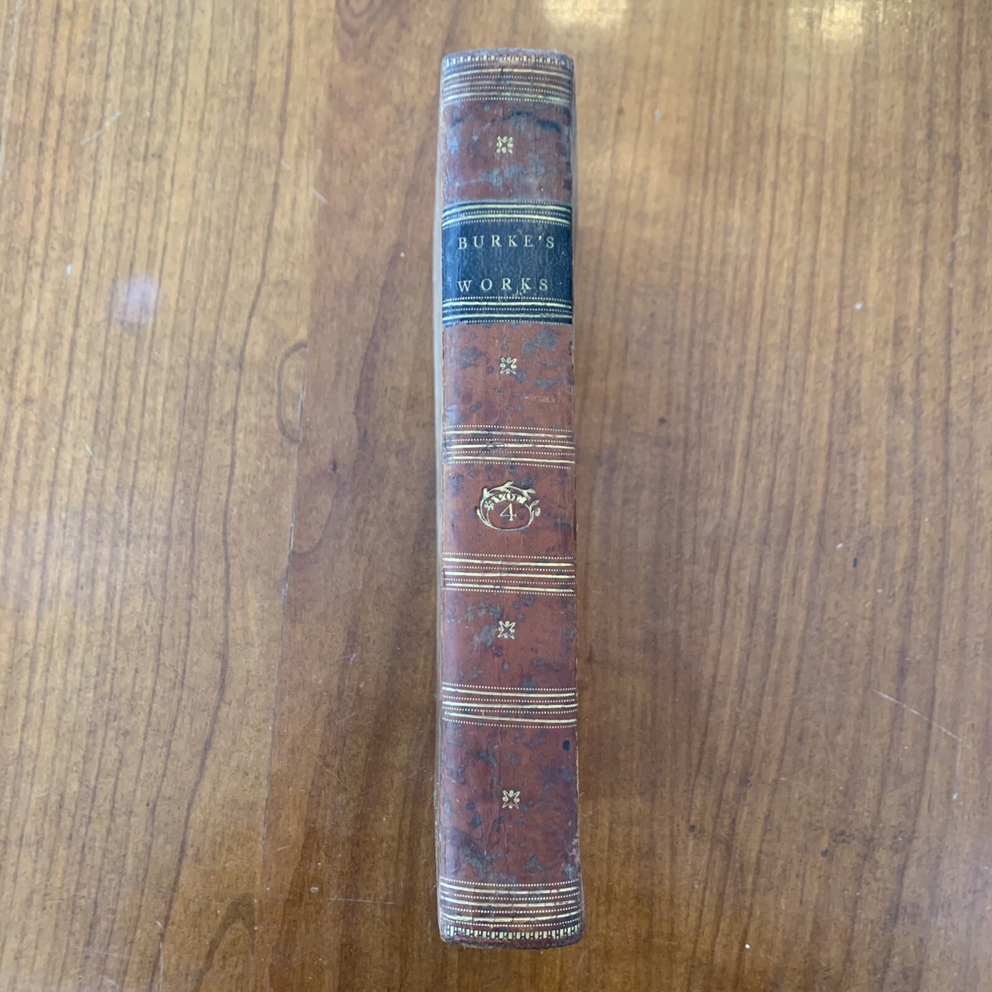Works of the Right Honourable Edmund Burke VOL. IV 1807 1st American / Near Fine