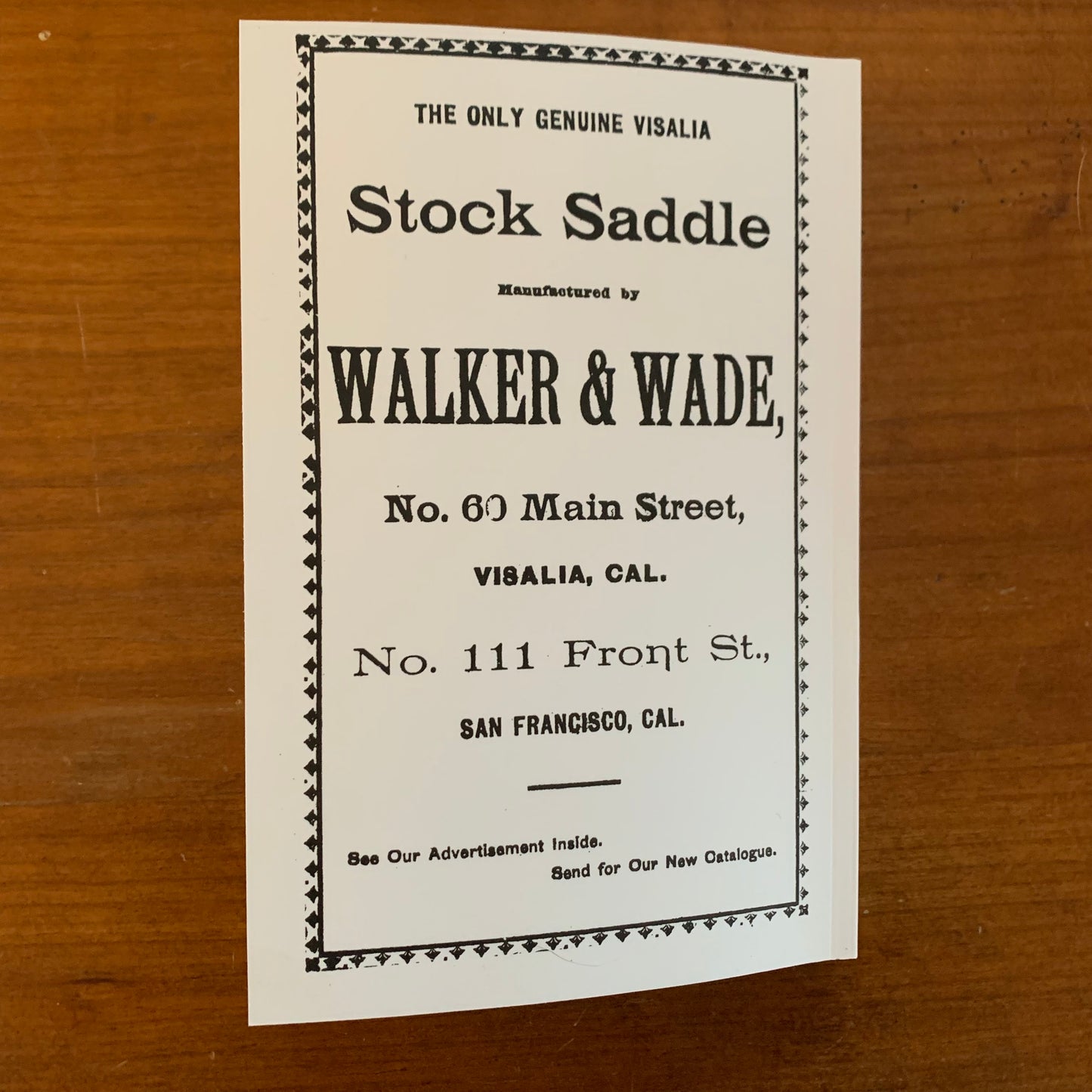 1888 Northern California and Southern Oregon Brand Book Stock Directory