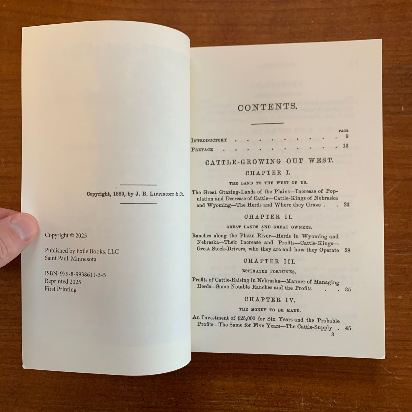 1881 The Beef Bonanza or How to Get Rich on the Plains James Brisbin FACSIMILE